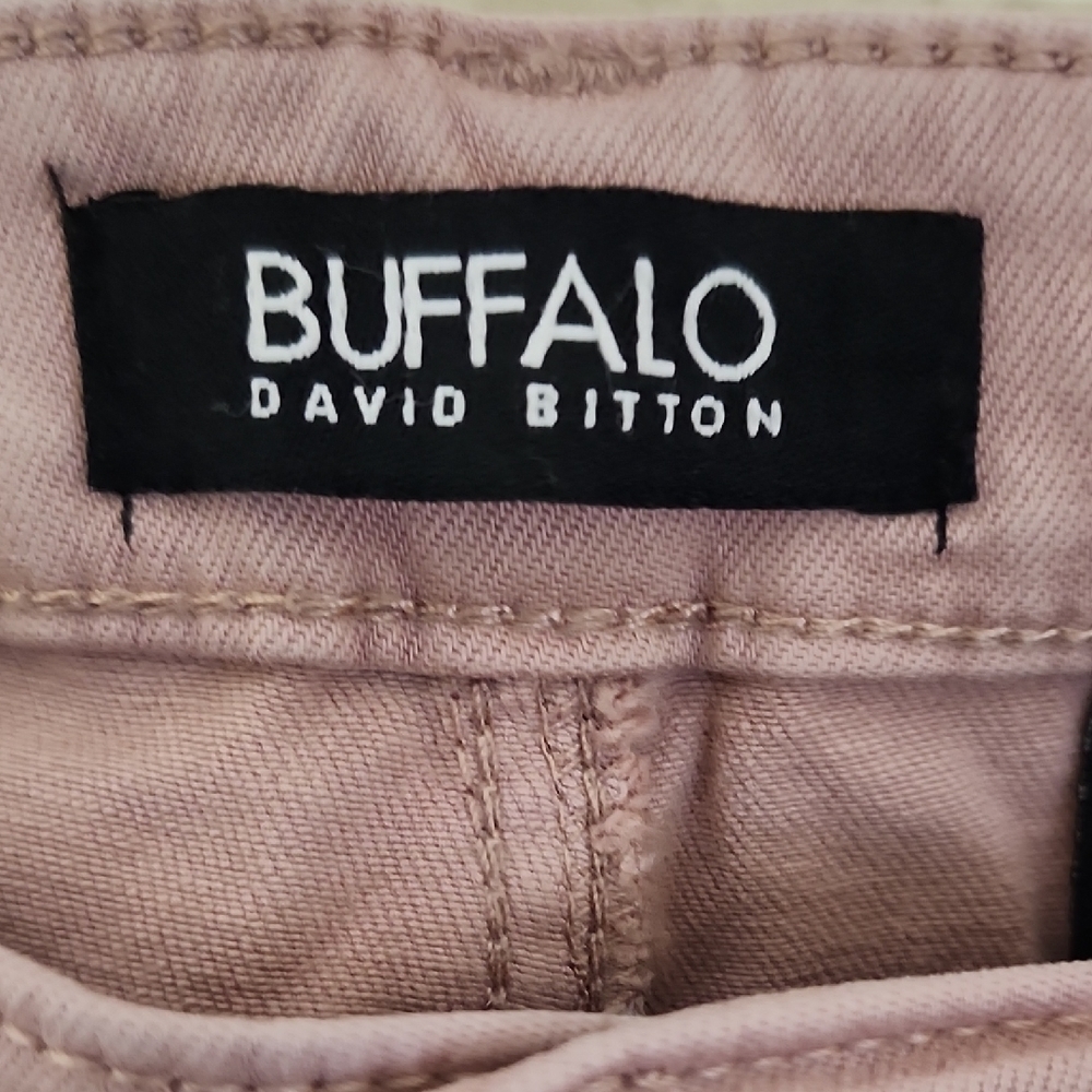 Buffalo David Bitton Pink Skinny Jeans High-Waisted - Picture 2 of 9